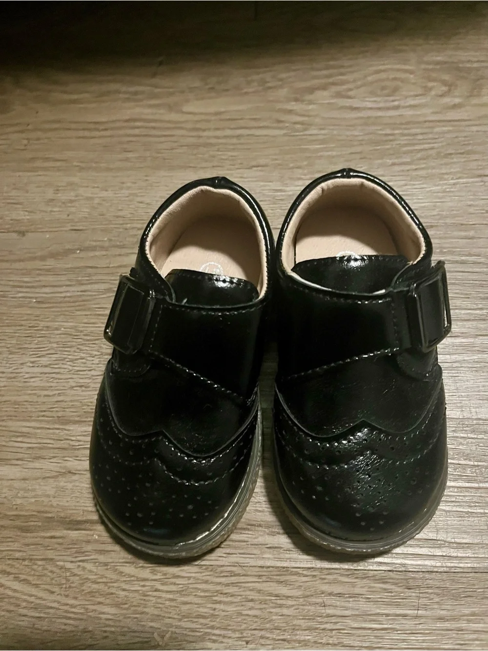 Meckior Classic Black Oxford Buckle Dress Shoes
